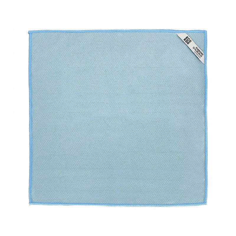 Микрофибърна кърпа York Eco Ego Diamond, за стъкла, 40 х 40 cm
