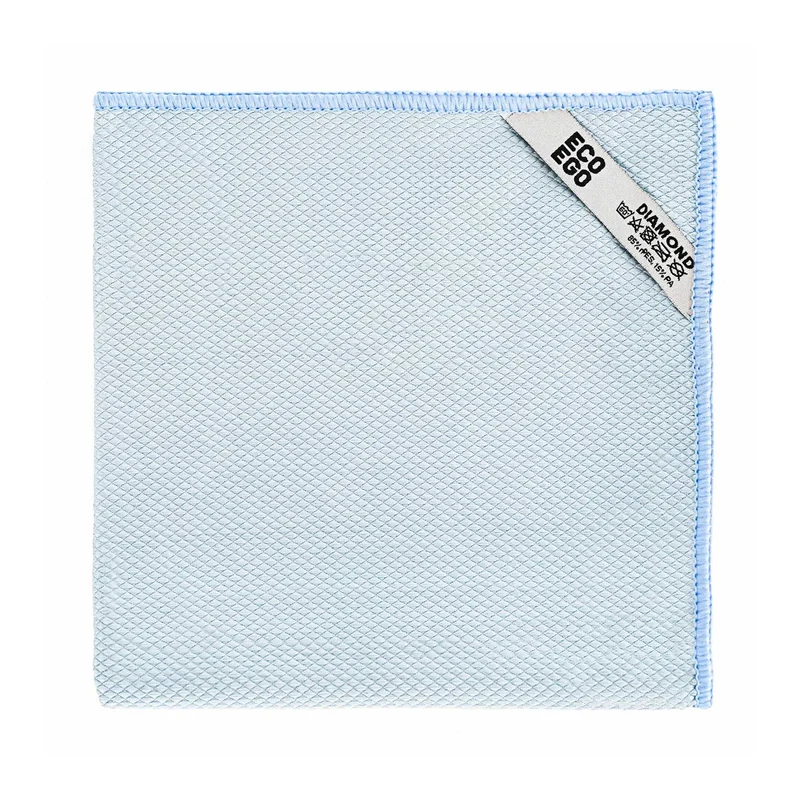 Микрофибърна кърпа York Eco Ego Diamond, за стъкла, 40 х 40 cm