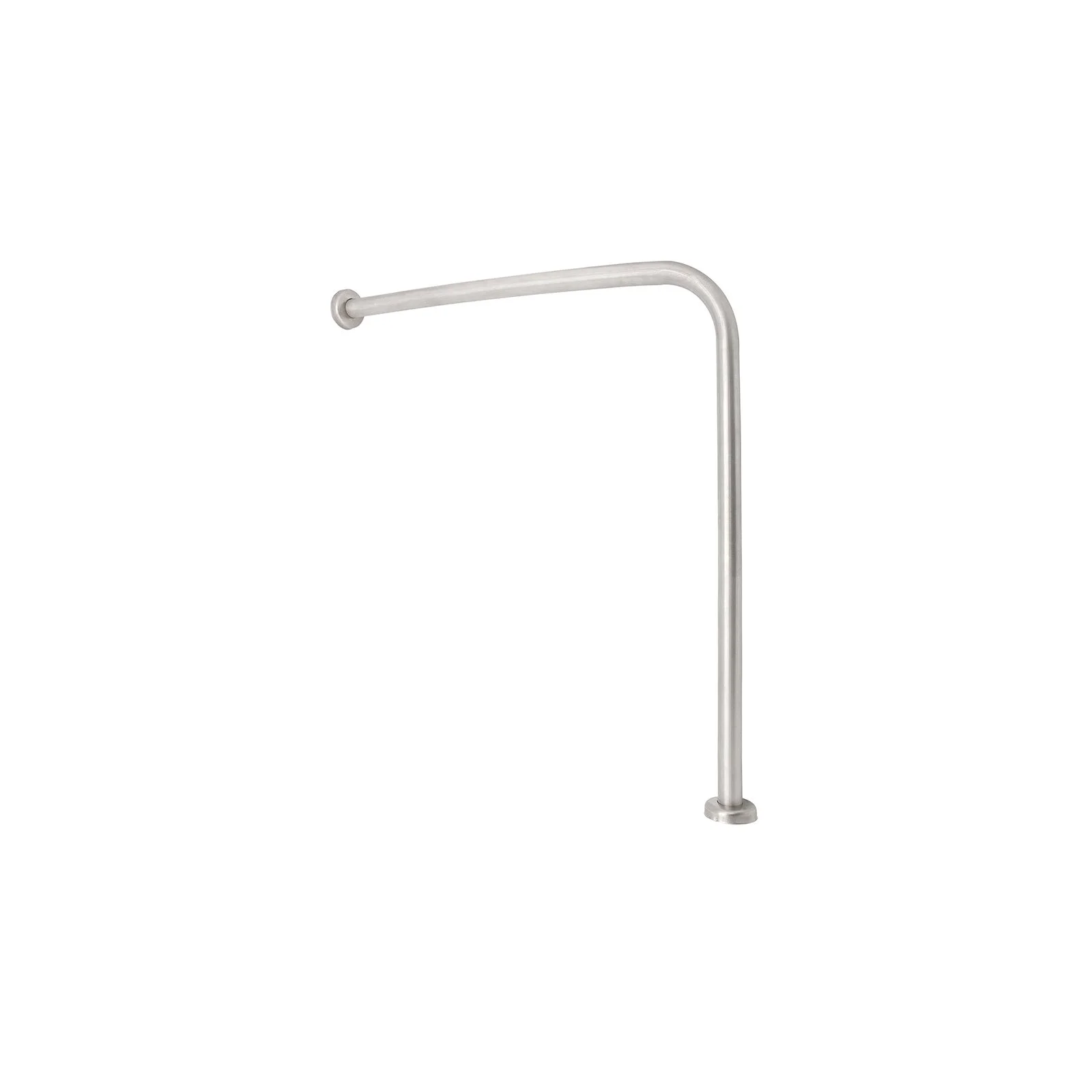 Ръкохватка Dayco, L-образна, 70 х 70 cm, инокс