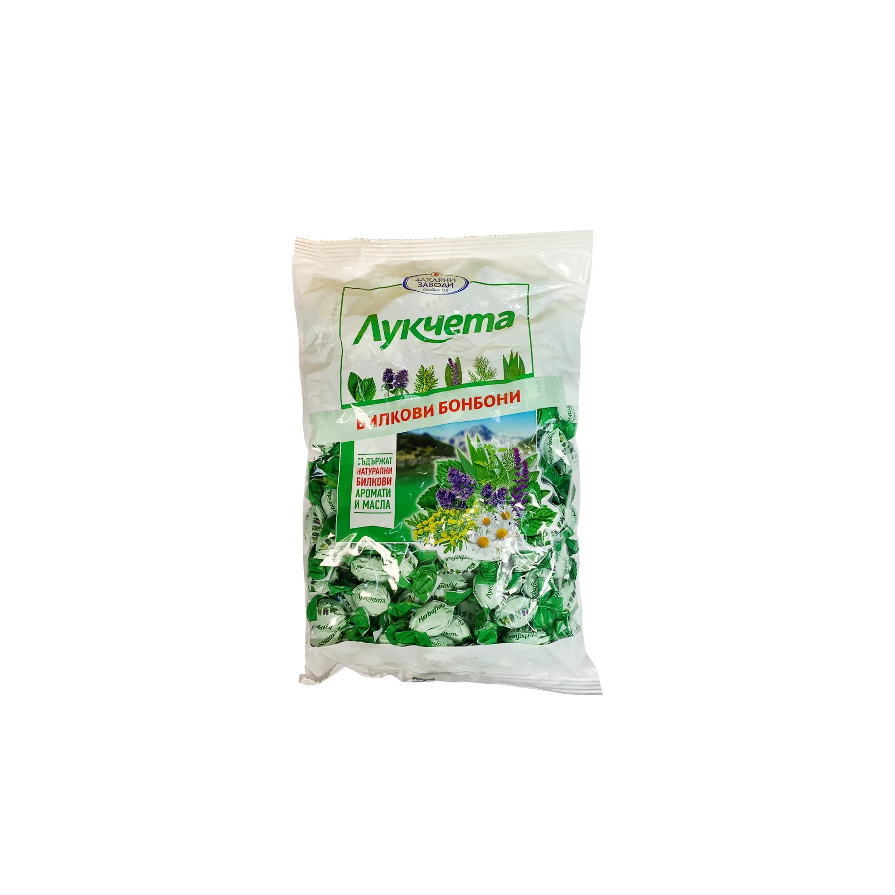 Захарни заводи Бонбони лукчета, билкови, 1 kg
