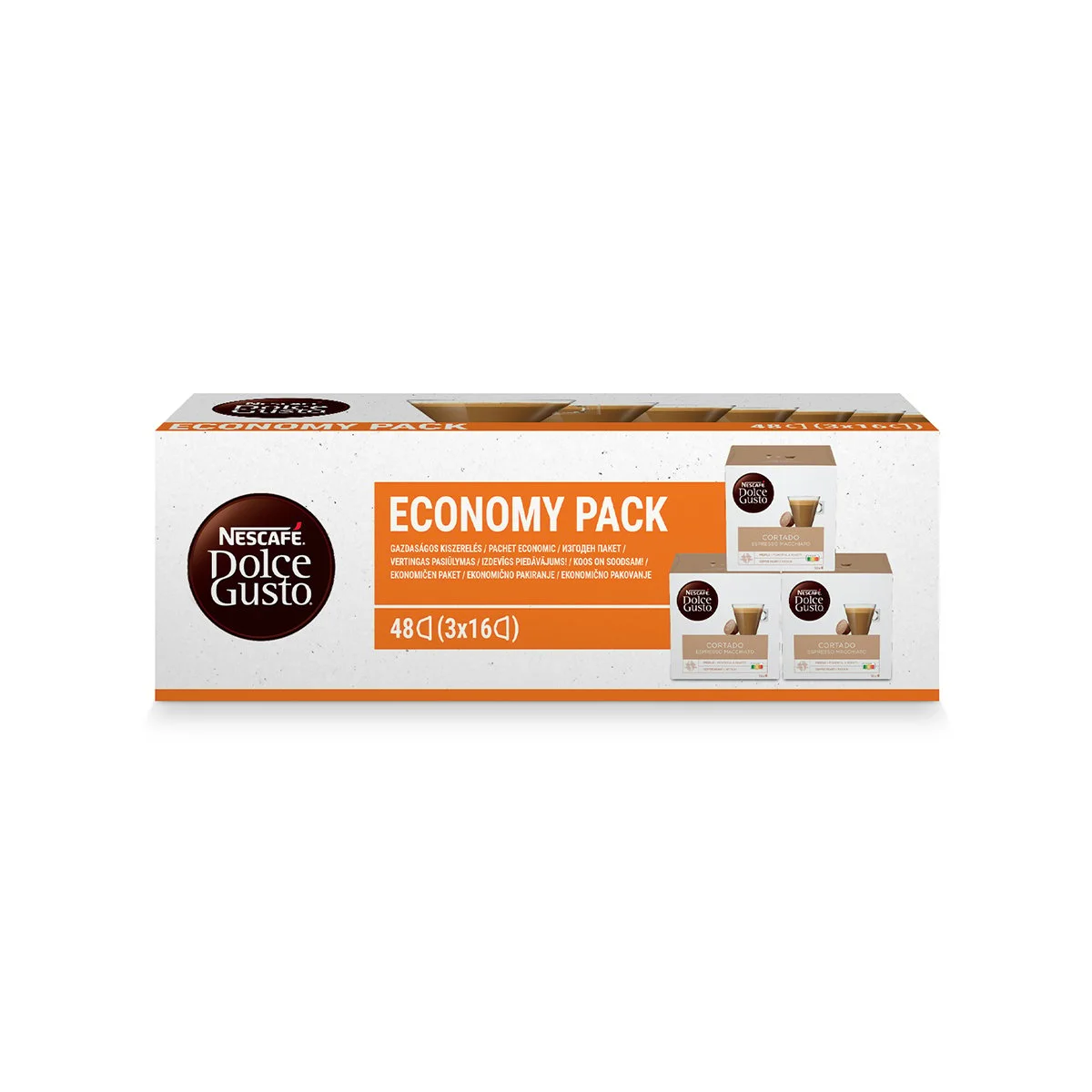 Nescafé Dolce Gusto Кафе капсула Cortado, 48 броя
