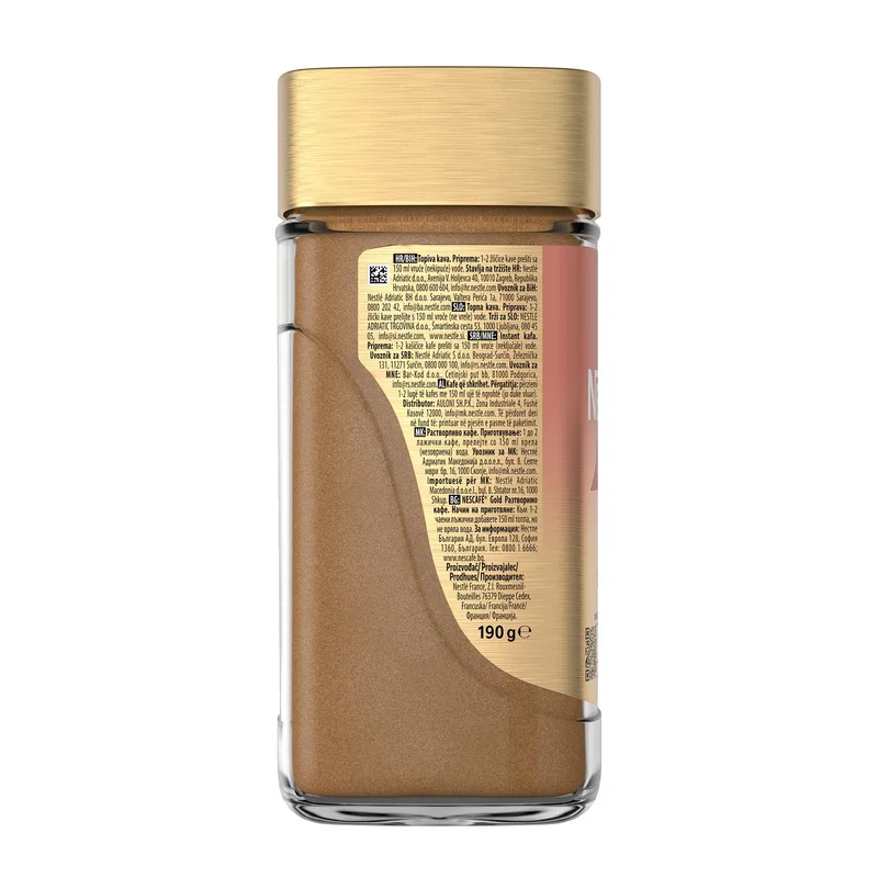 Nescafé Разтворимо кафе Gold Crema, 190 g