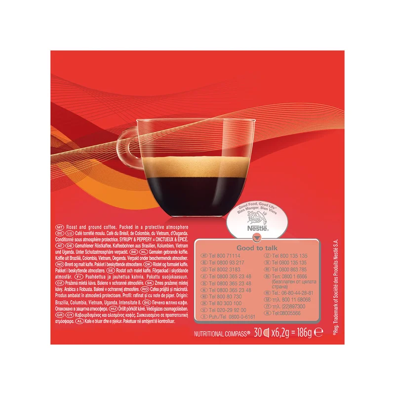 Nescafé Dolce Gusto Кафе капсула Buondi, 30 броя