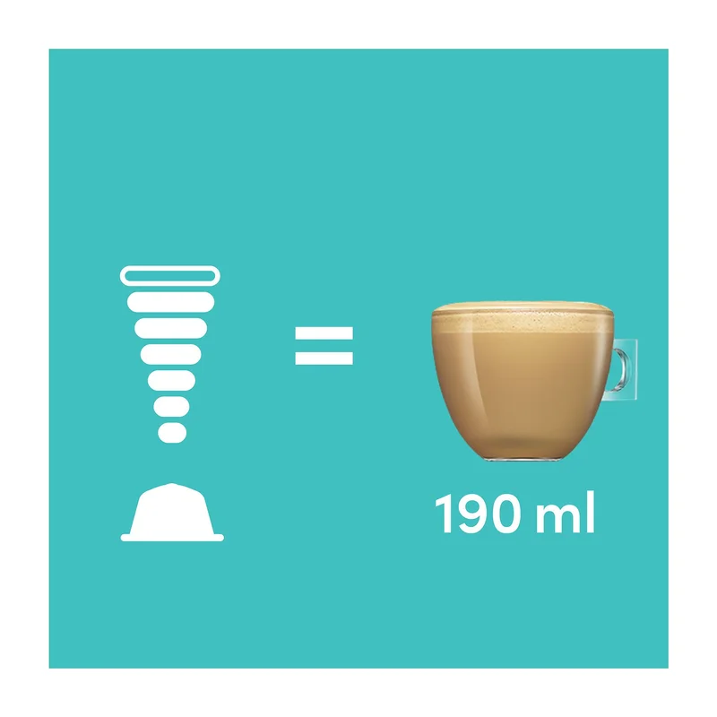 Nescafé Dolce Gusto Кафе капсула Flat White, 16 броя