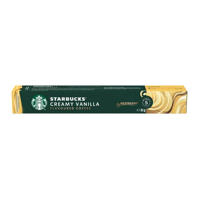 Starbucks Кафе капсула Creamy Vanillia, за Nespresso, 10 броя