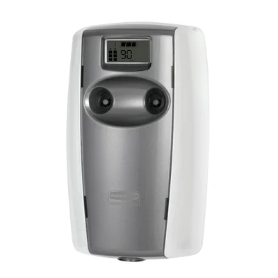 Диспенсър за ароматизатор Rubbermaid Microburst Duet, бял и сив