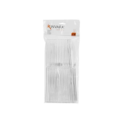 Ножове Kinvara, пластмасови, прозрачни, 18 броя