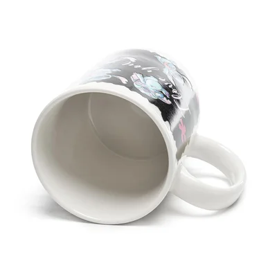 Stor Чаша Stitch & Angel, вълшебна, керамична, 325 ml