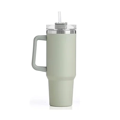 Термочаша Kinvara, с дръжка и сламка, 1200 ml, асорти