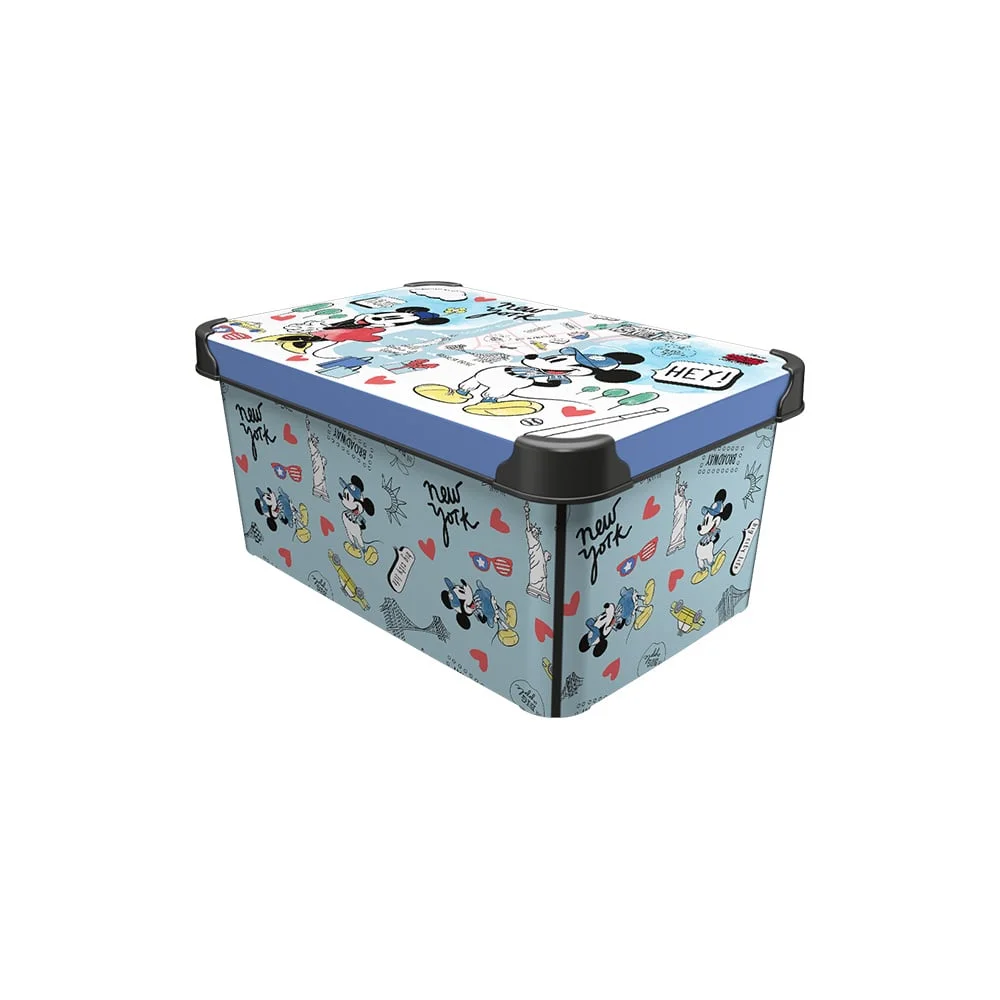 Disney Кутия за съхранение Ню Йорк, синя, 10 L