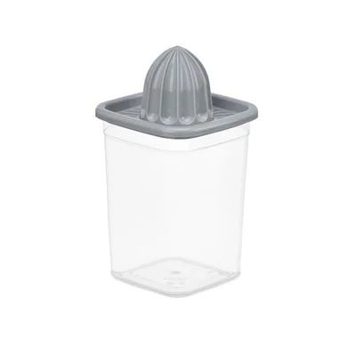 Сокоизстисквачка Leknes, с диспенсър и капак, 1 L, сива