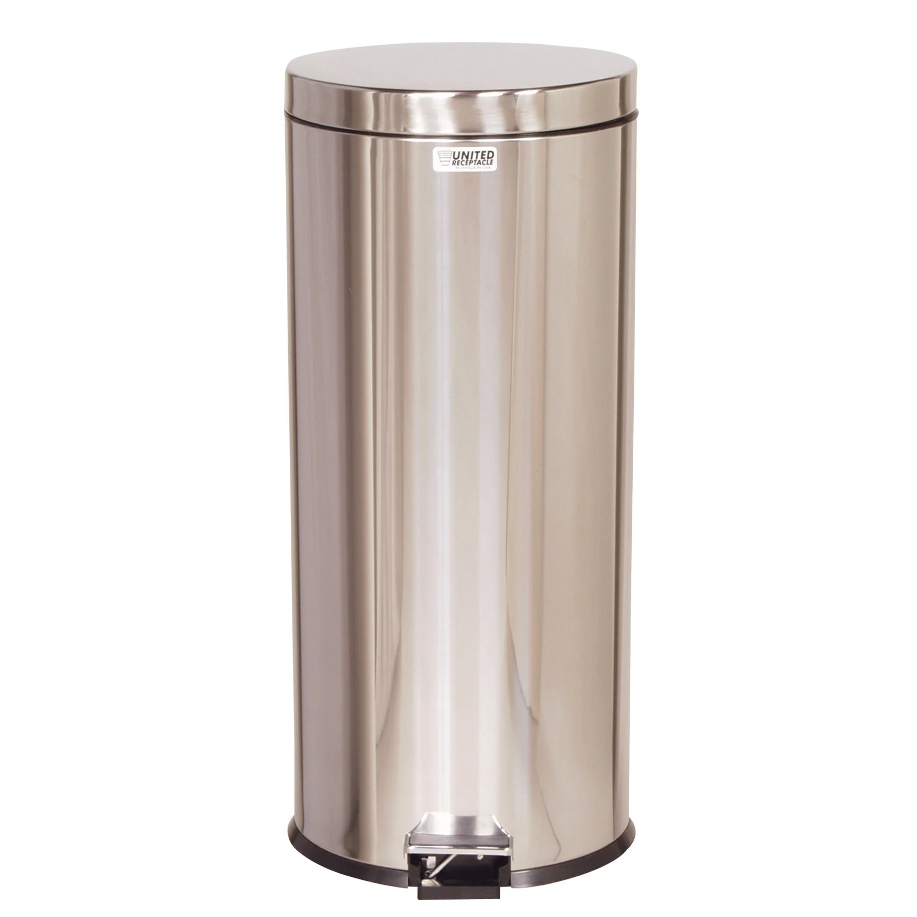 Кош за отпадъци Rubbermaid, с педал, 30.3 L
