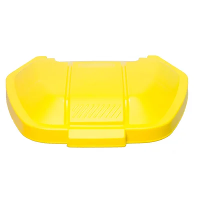 Капак за контейнер Rubbermaid, жълт, 51.5 x 56 x 8 cm