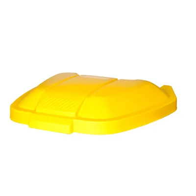 Капак за контейнер Rubbermaid, жълт, 51.5 x 56 x 8 cm