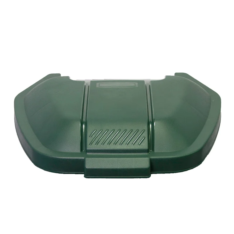 Капак за контейнер Rubbermaid, зелен, 51.5 x 56 x 8 cm