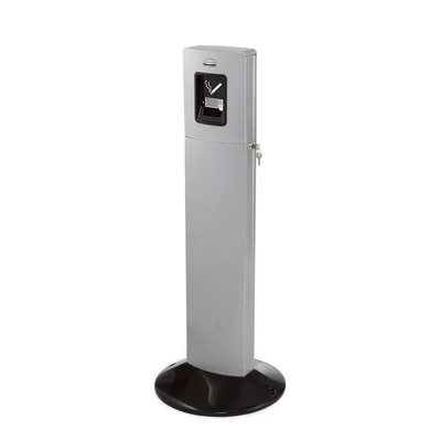 Пепелник Rubbermaid Metropolitan, сив, 6 l