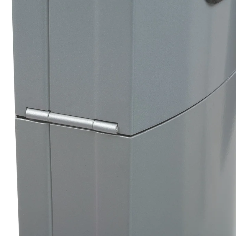 Пепелник Rubbermaid Metropolitan, сив, 6 l