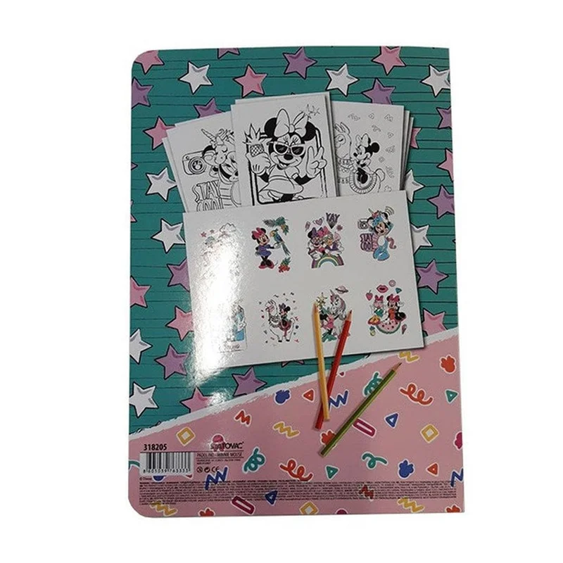 Книжка за оцветяване Best Buy, Minnie Mouse, А4