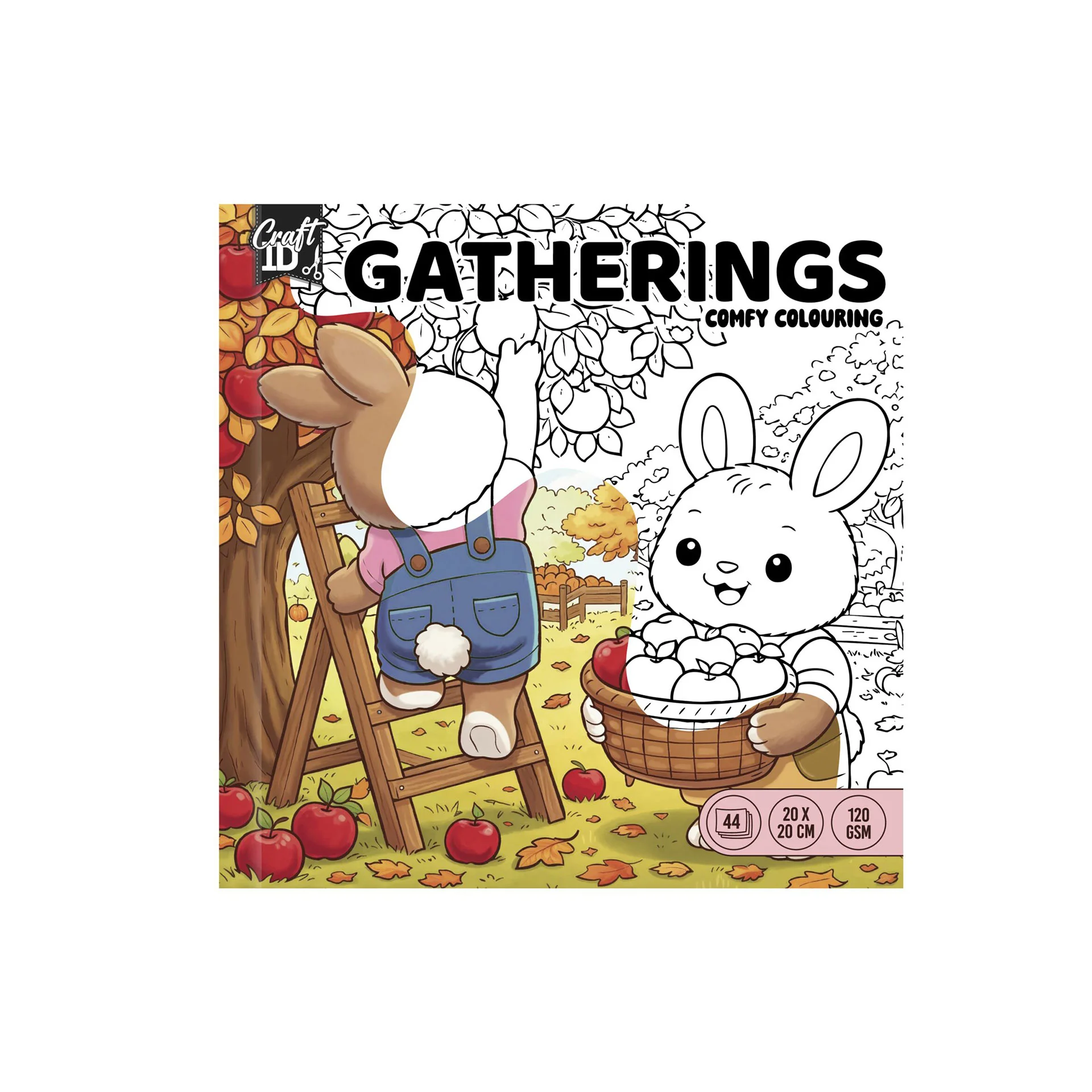 Craft ID Книжка за оцветяване Comfy Coloring, Есен - Празненства