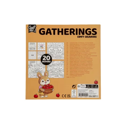 Craft ID Книжка за оцветяване Comfy Coloring, Есен - Празненства