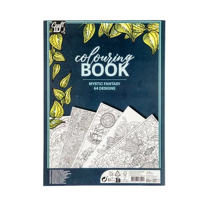 Craft ID Книжка за оцветяване Фантазия, 32 листа
