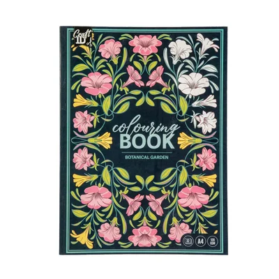 Craft ID Книжка за оцветяване Ботаника, 32 листа
