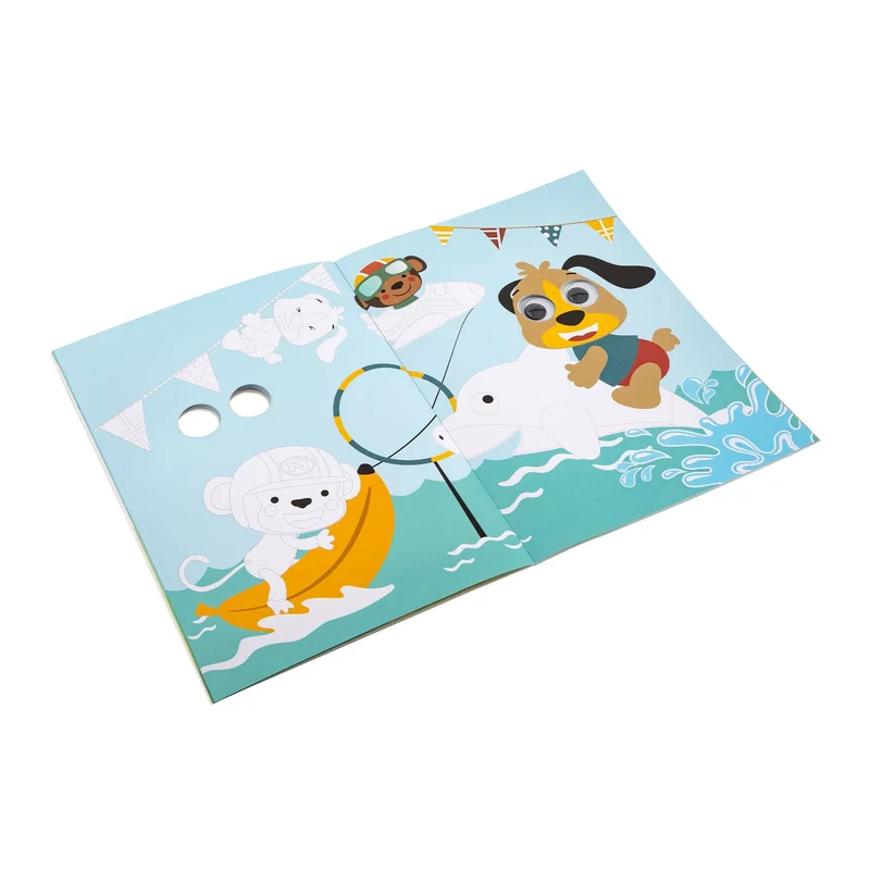Moxy Книжка за оцветяване Тигър, А4, 24 страници