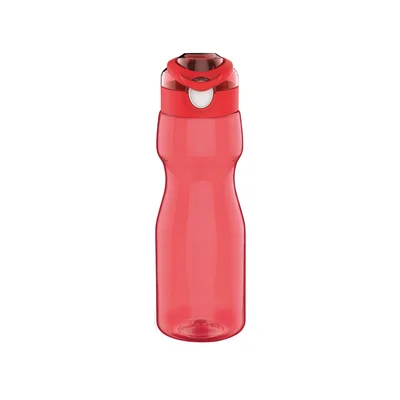 Бутилка, спортна, тританова, 730 ml, червена