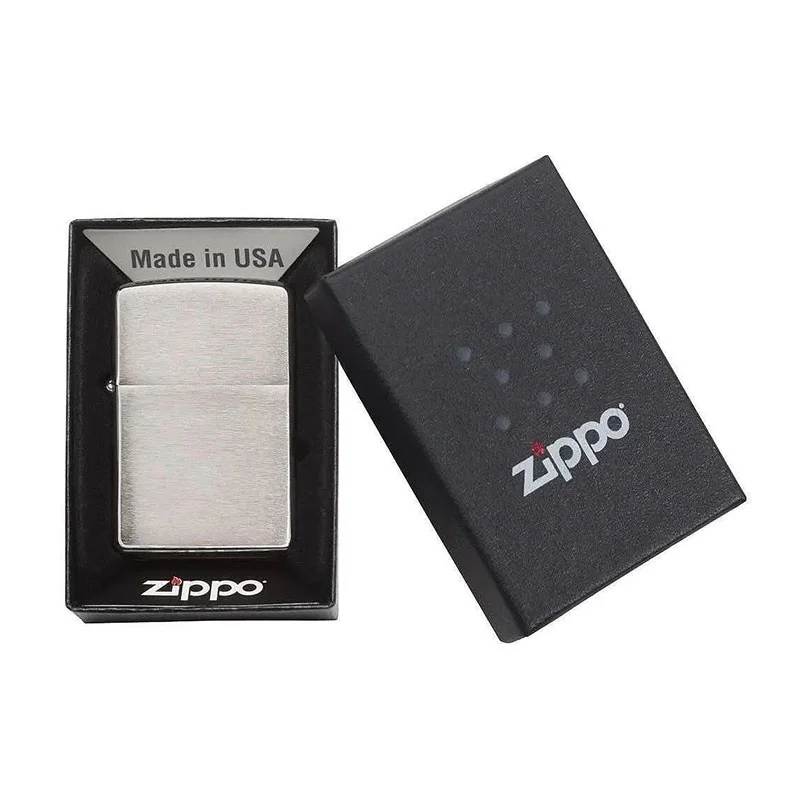 Zippo Запалка 200 - Plain Brushed Chrome