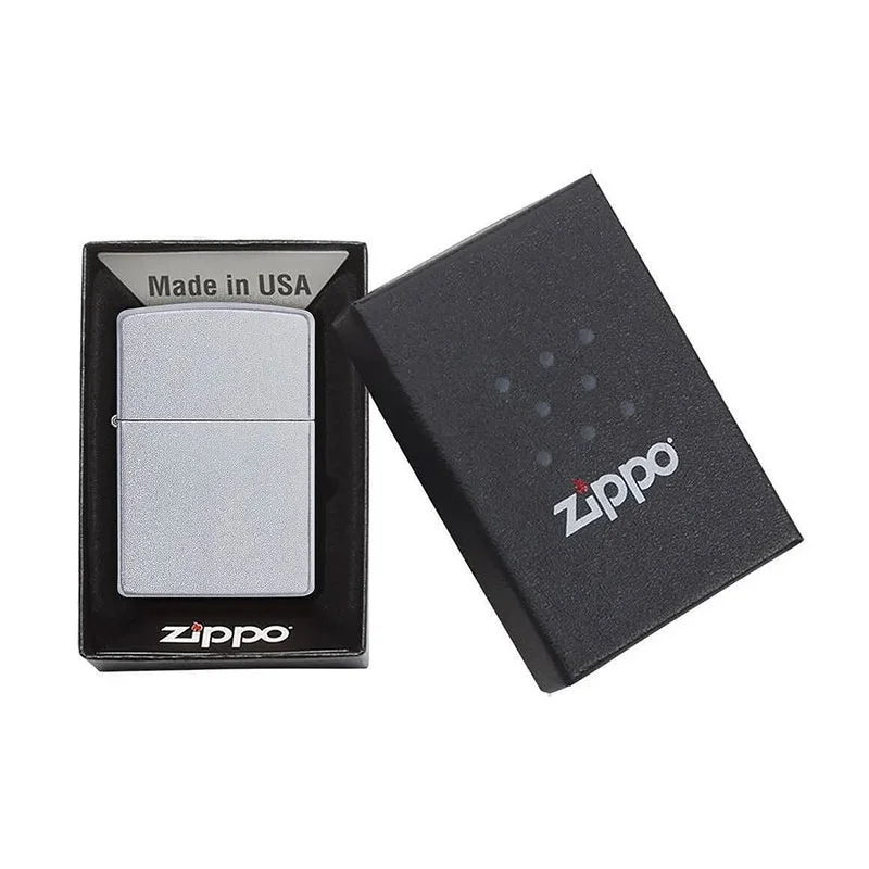 Zippo Запалка 205 - Satin Chrome