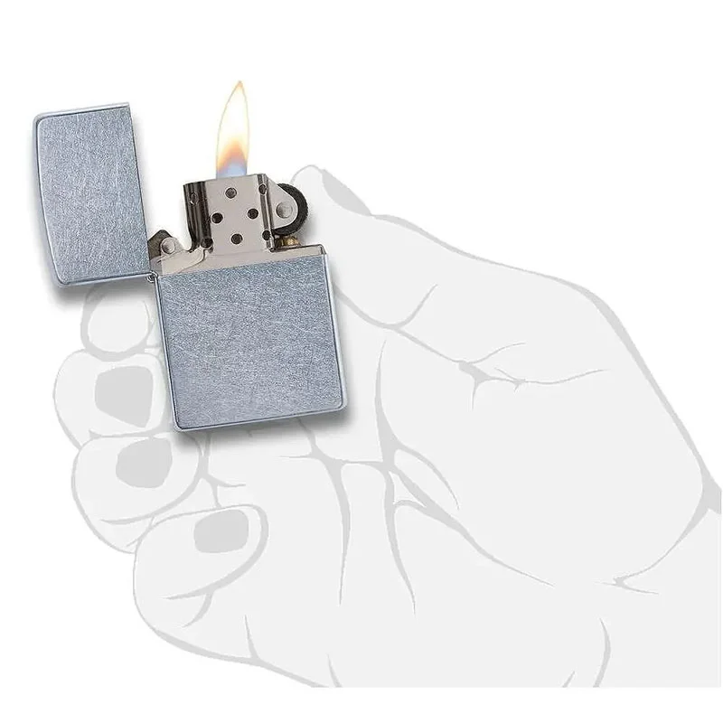 Zippo Запалка 207 - Street Chrome
