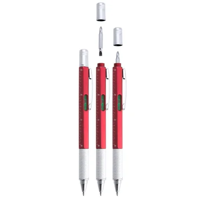 Cool Химикалка Fixpen, с отвертка, червена