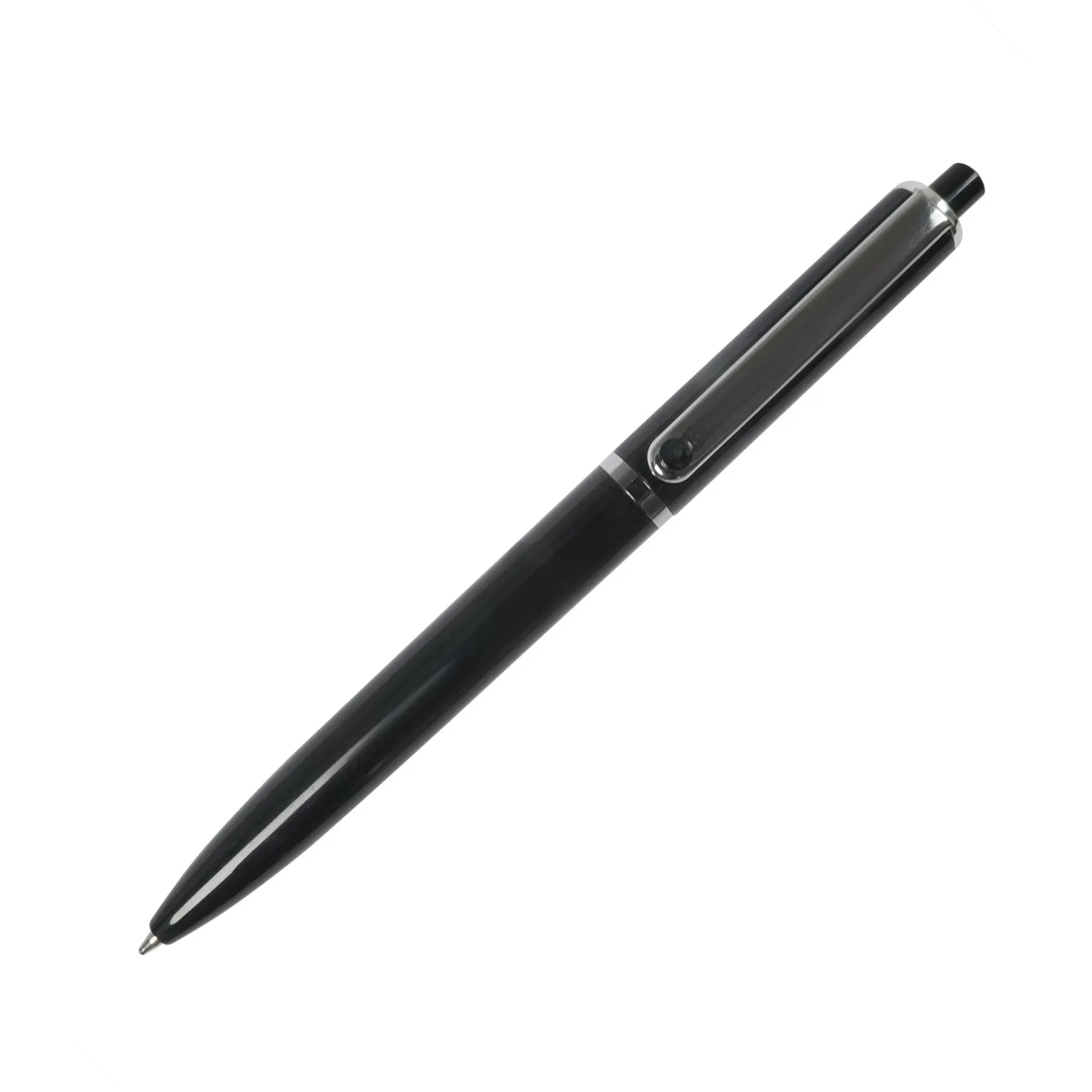 Office 1 Химикалка Pengo, пластмасова, черна