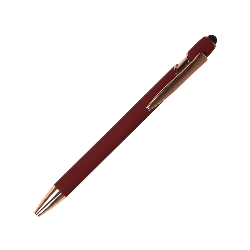 Office 1 Химикалка Carl, метална, червена