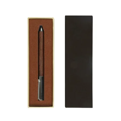 Timberink Химикалка, метал и дърво, в кутия, с включено гравиране, 20 броя