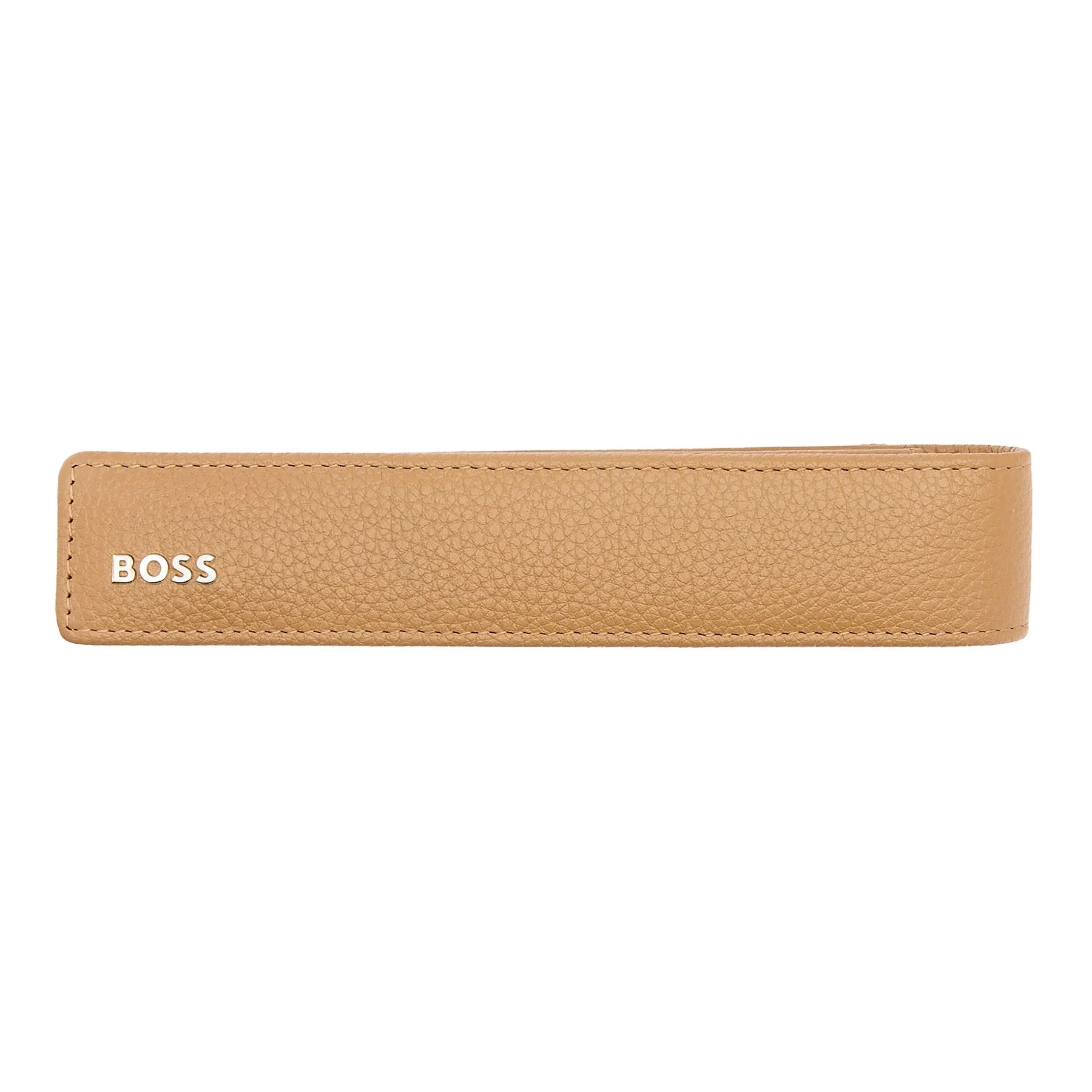 Hugo Boss Калъф Classic Grained, за едно пишещо средство, карамел