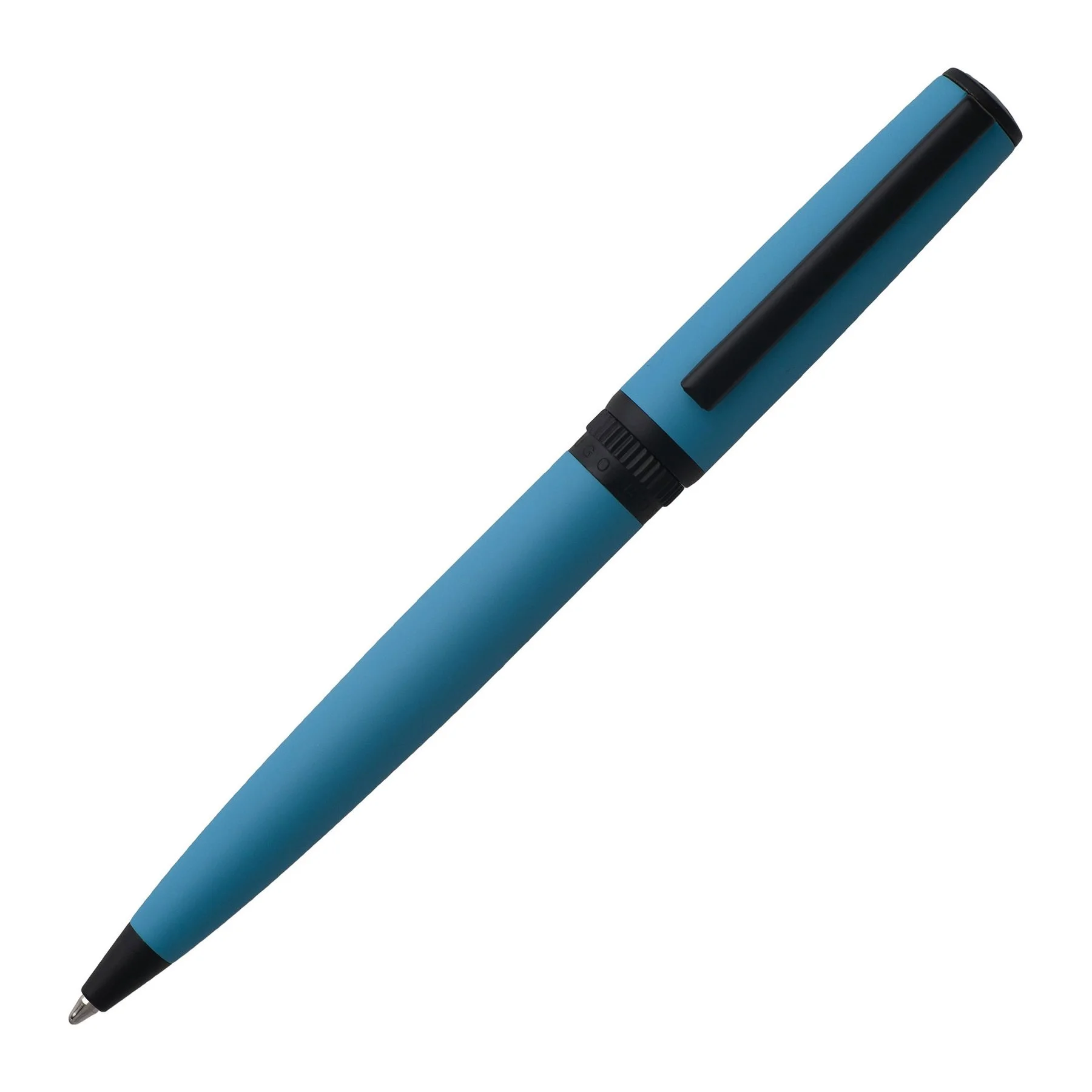 Hugo Boss Химикалка Gear Matrix Teal, в кутия, синя