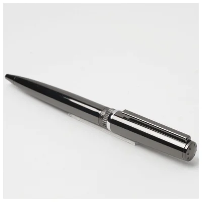 Hugo Boss Химикалка Gear Metal, в кутия, тъмнозелена