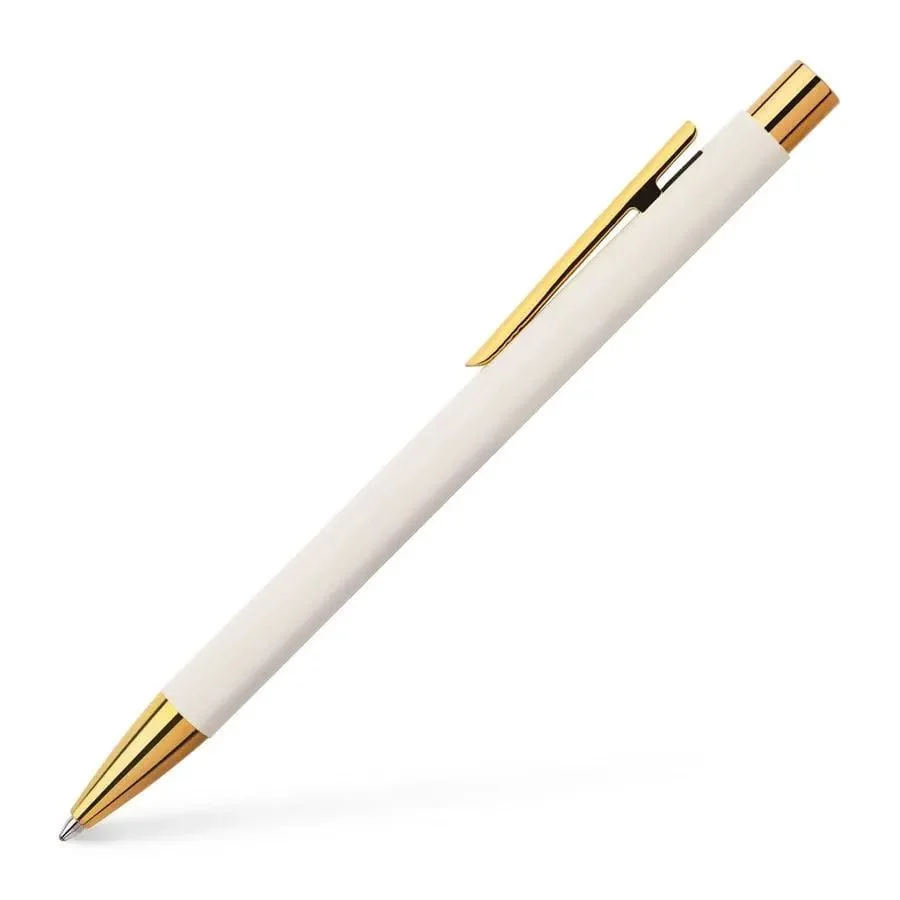 Faber-Castell Химикалка Neo Slim Gold, маршмелоу