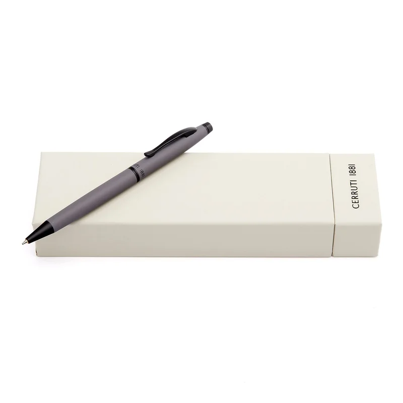 Cerruti 1881 Химикалка Oxford, в кутия, сива