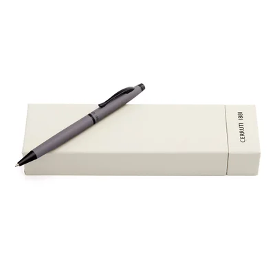Cerruti 1881 Химикалка Oxford, в кутия, сива