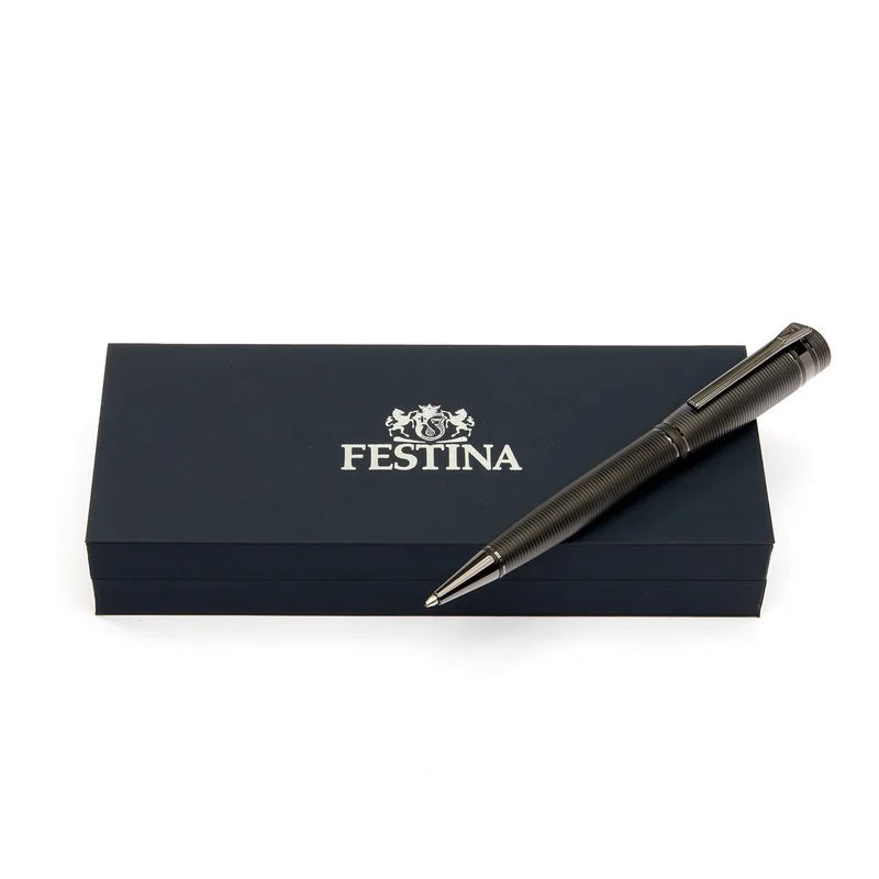 Festina Химикалка Bold Stripe, в кутия, черна