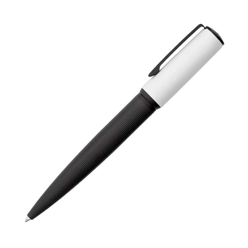 Hugo Boss Химикалка Arche Iconic, в кутия, бяла