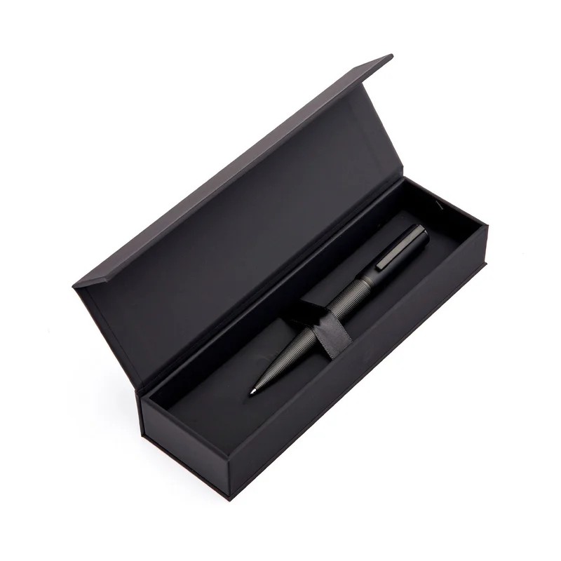 Hugo Boss Химикалка Arche Iconic, в кутия, черна