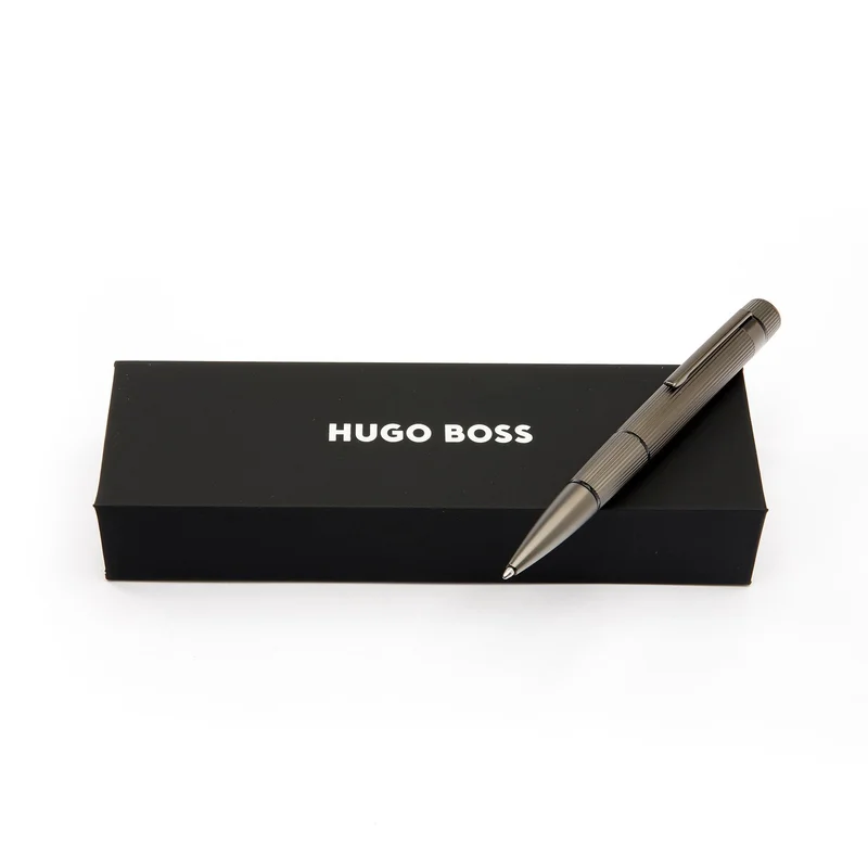 Hugo Boss Химикалка Core, в кутия, хром