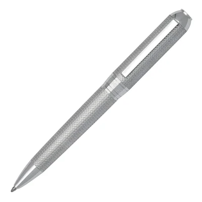 Hugo Boss Химикалка Elemental, в кутия, сребриста