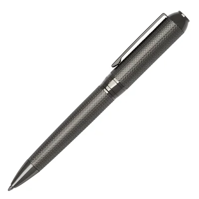 Hugo Boss Химикалка Elemental, в кутия, хром