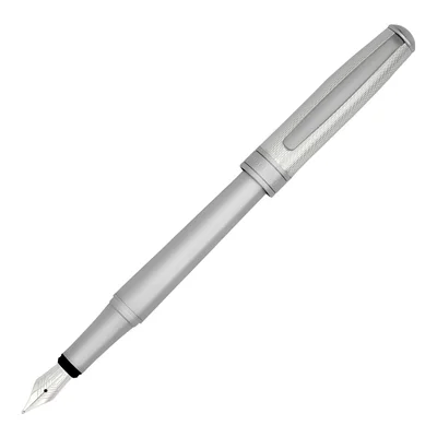 Hugo Boss Писалка Essential Metal, в кутия, сребриста