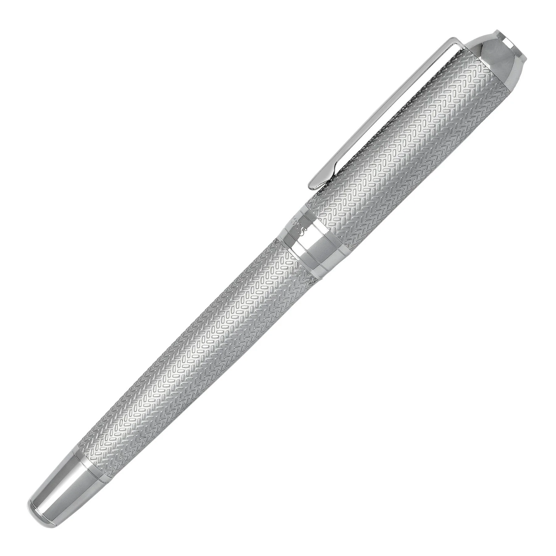 Hugo Boss Химикалка Essential Metal, в кутия, хром