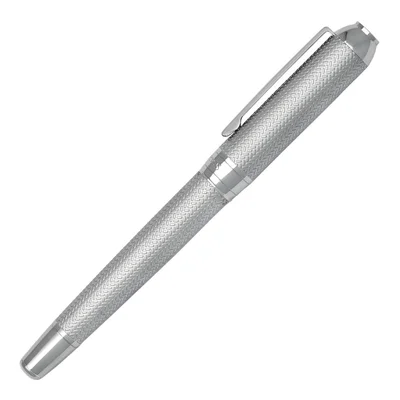 Hugo Boss Химикалка Essential Metal, в кутия, хром